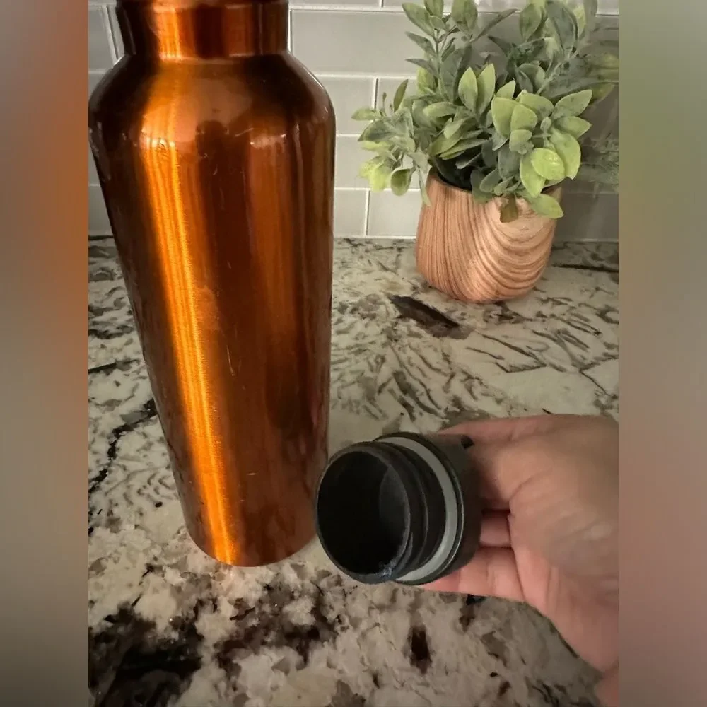 San Francisco Giants Orange & Black Stainless Water Bottle Canister
